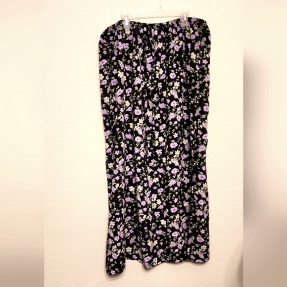 Vintage Studio Dresses & Skirts - Vintage Studio Size 2X Floral Skirt - Blue, Purple & Green